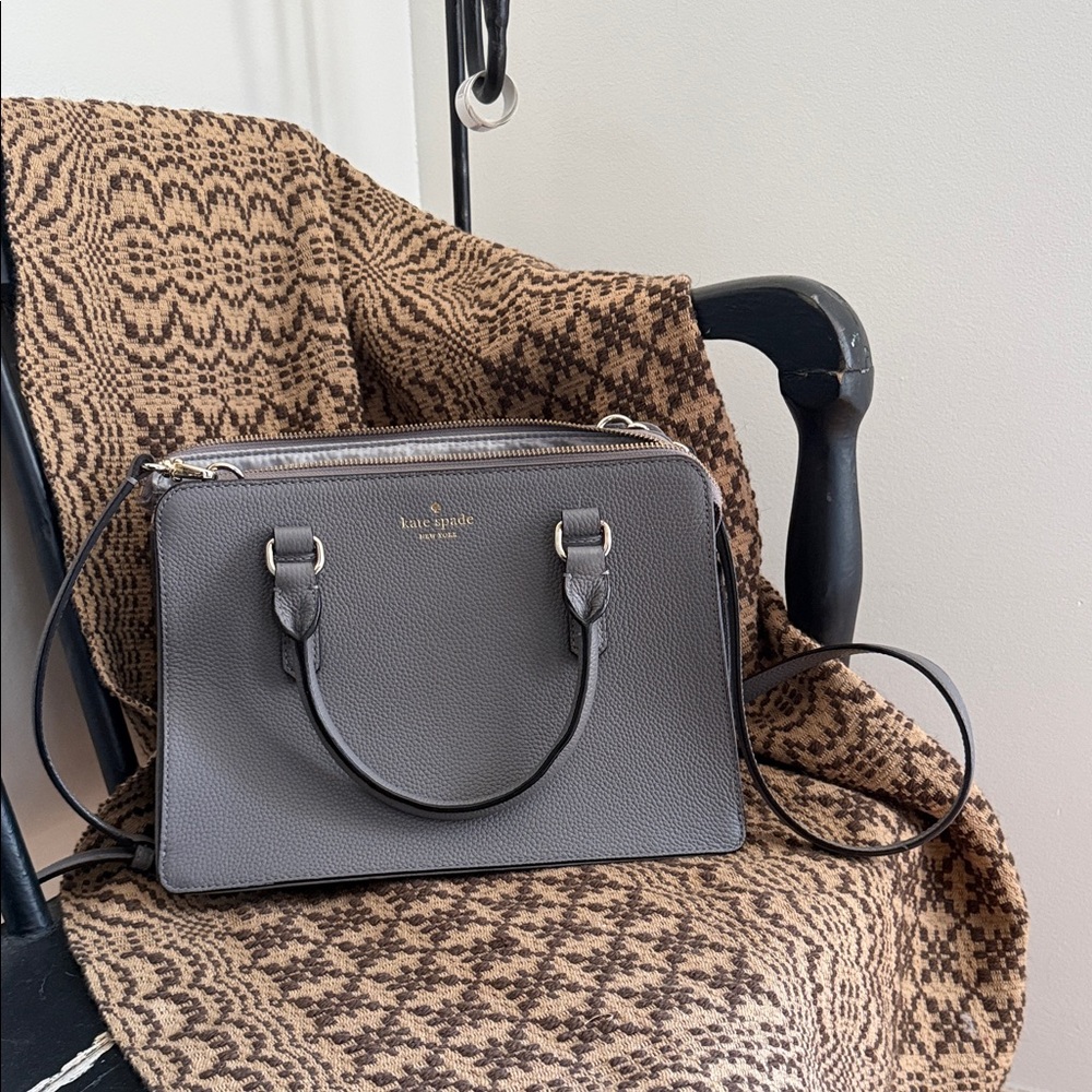 Kate Spade Charcoal Satchel Bag